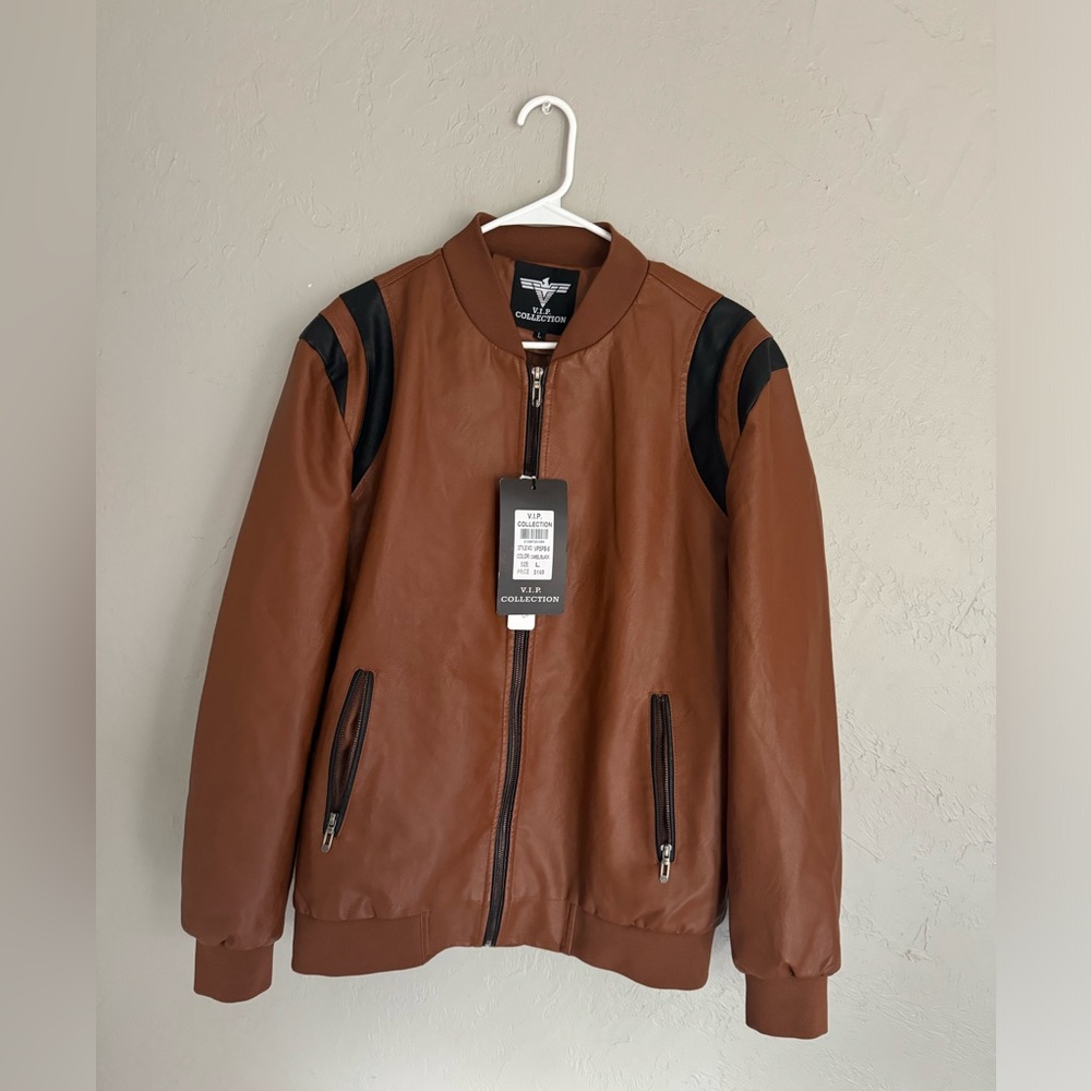 V.I.P Collection Camel/Black Size Large